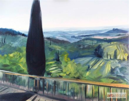 MALINOWSKI Jacek | Gelato sulla terrazza a San Gimignano