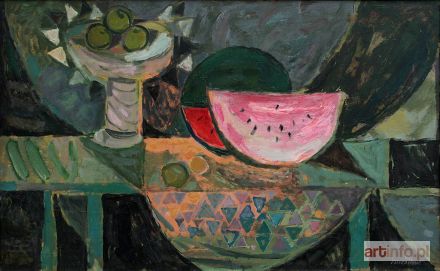 SZANCENBACH Jan | Martwa natura z melonem, 1962