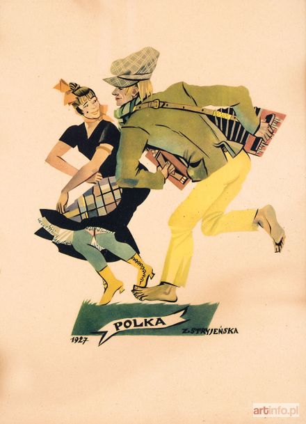 STRYJEŃSKA Zofia | Polka, 1938 r.