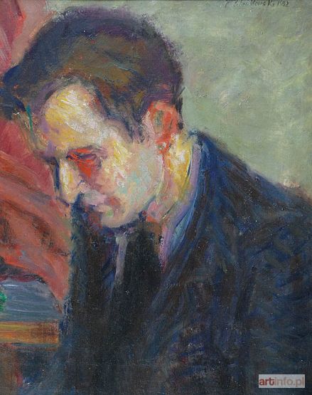 WAŚKOWSKI Tadeusz | Portret mężczyzny, 1932