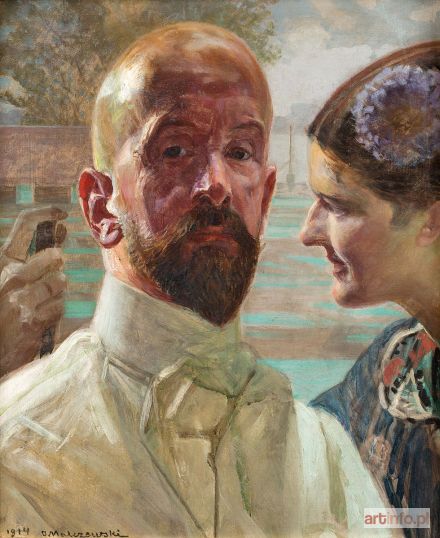 MALCZEWSKI Jacek | Autoportret alegoryczny, 1914