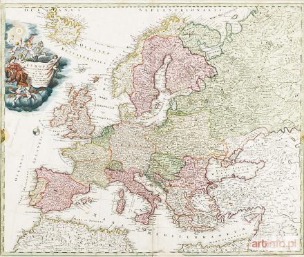 HOMANN Johann Baptist | Mapa Europy