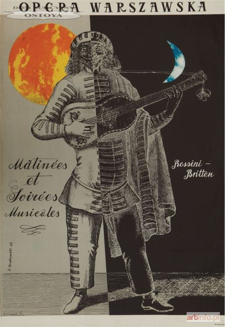 SROKOWSKI Jerzy | Plakat, MATINÉS ET SOIRÉES MUSICALES, 1963