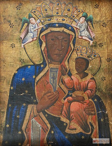 Malarz nieokreślony (XIX/XX w.) | Matka Boska Częstochowska