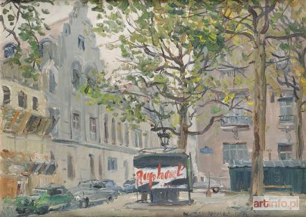 ZAKRZEWSKI Włodzimierz | PARIS RUE NOTRE DAME DE CHAMPS, 1958