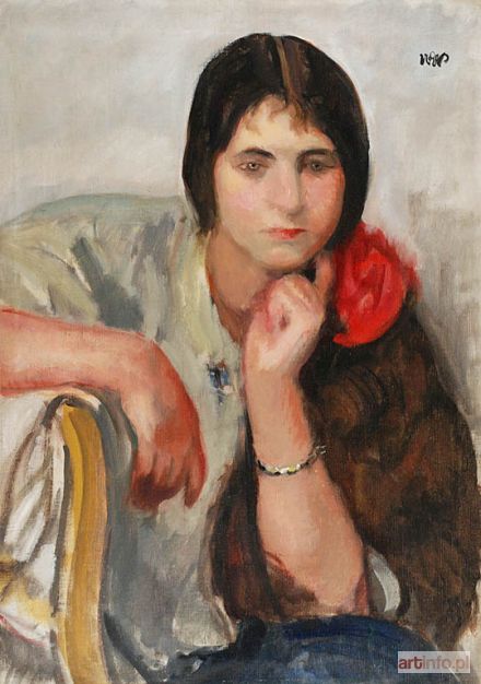 WEISS Wojciech | Portret dziewczyny, ok. 1925