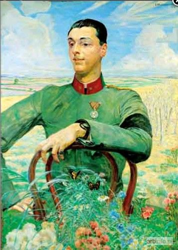 MALCZEWSKI Jacek | Portret Antoniego Goetz -Okocimskiego, 1917