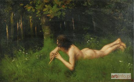 JANKOVSKY Janer | Faun odpoczywający, 1888