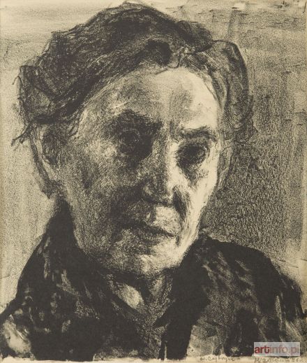 CYTRYN Henryk | Portret starszej kobiety, 1936 r.