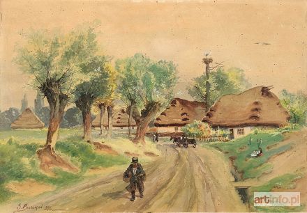 BIESZCZAD Seweryn | DROGĄ PRZEZ WIEŚ, 1896