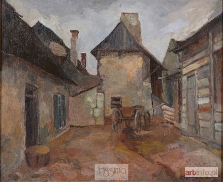 RABINOWICZ Henryk | Podwórze w Kazimierzu, 1929