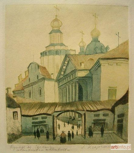 KACPROWSKI Stefan | Rynek w Wilnie, 1937