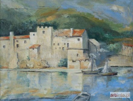 KRAMSZTYK Roman | PEJZAŻ Z COLLIOURE, ok. 1925