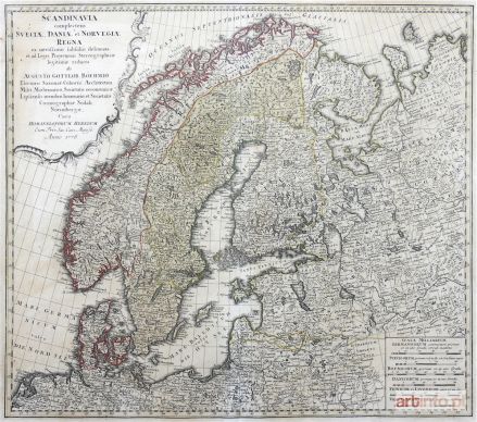 BOEHME August Gottlieb | Scandinavia complectens Sveciae, Daniae et Norvegiae Regna ...