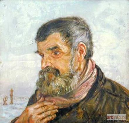 HOFMAN Wlastimil | Portret starca (1921)