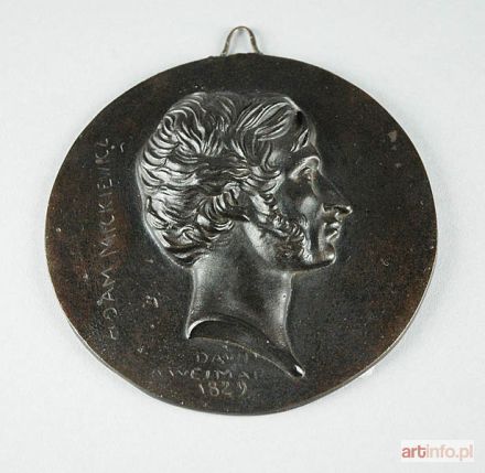 d`ANGERS Pierre Jean David | Adam Mickiewicz - medal