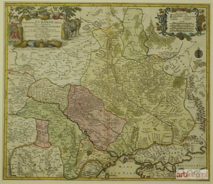 SEUTTER Matthäus | Mapa Ukrainy