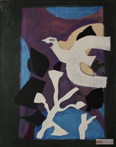 BRAQUE Georges | Ptak i lotos (1963)