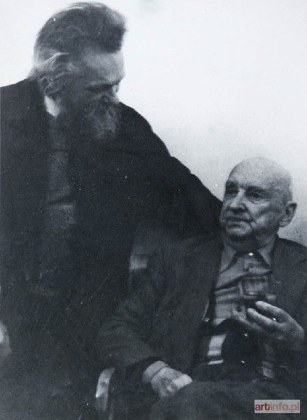 MALICKI Jacek | Henryk Stażewski i Gerard Blum-Kwiatkowski w galerii Zapiecek, l. 80. XX w.