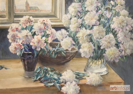 AUGUSTYNOWICZ Aleksander | Peonie, 1924