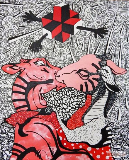 PAINTA Marcin | Uczłowieczenie (cykl Don`t be a square), 2013