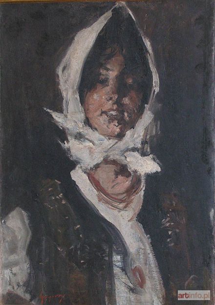 GRIGORESCU Nicolae | Jeune paysanne roumaine