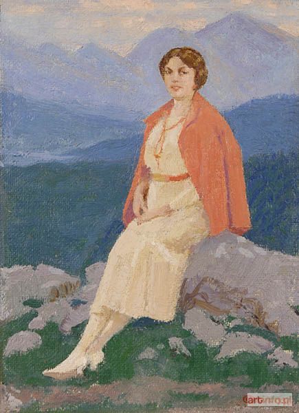 OKUŃ Edward | ZOFIA OKUNIOWA, 1937