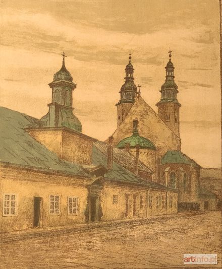 FILIPKIEWICZ Stefan | Kościół św. Andrzeja w Krakowie, z teki Kraków, 1926 r.