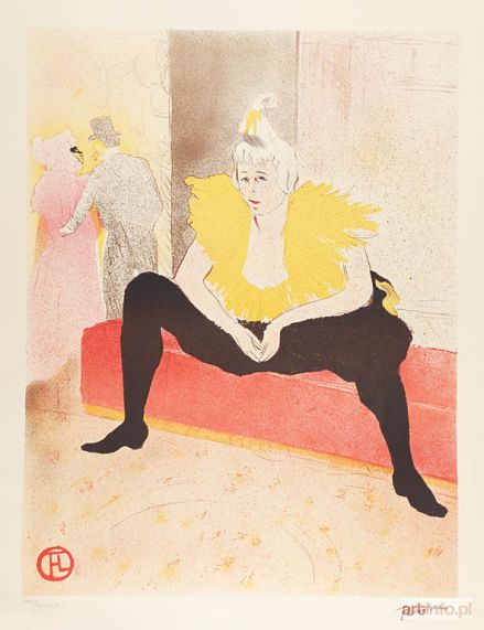 TOULOUSE-LAUTREC Henri de | Siedząca tancerka