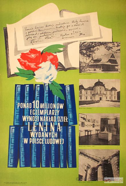 WALTER-ŁOMNICKA Rita | Ponad 10 milionów egzemplarzy wynosi nakład dzieł Lenina wydanych w Polsce Ludowej, 1956