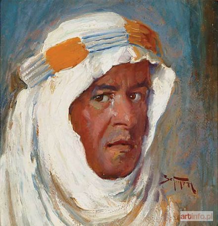 BEHRMANN Adolf (Abraham) | AUTOPORTRET w STROJU ARABSKIM