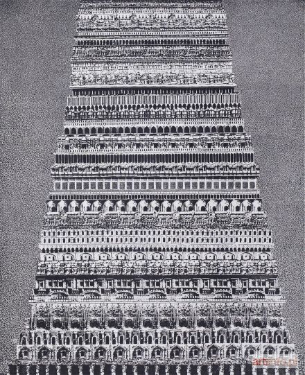 OPAŁKA Roman | WIEŻA BABEL, 1968 r.