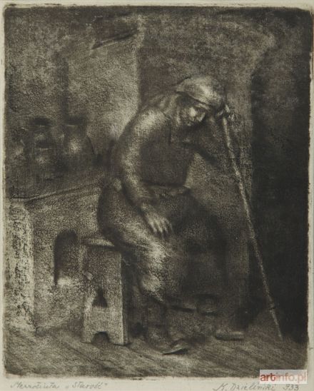 DZIELIŃSKI Jan Kazimierz | Starość, 1933 r.