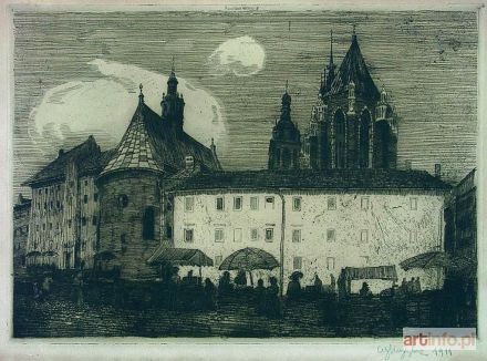 SKOCZYLAS Władysław | Mały Rynek w Krakowie, 1911