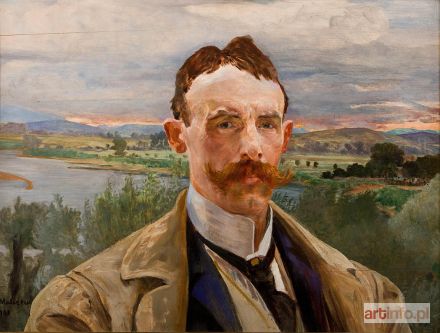 MALCZEWSKI Jacek | Portret Józefa Karmańskiego, 1901