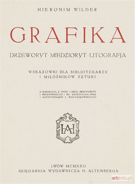 WILDER Hieronim | Grafika