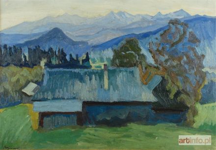 KAMOCKI Stanisław | Tatry pod wieczór, ok. 1930