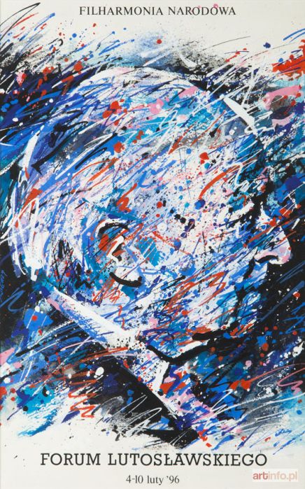 ŚWIERZY Waldemar | Forum Lutosławskiego - projekt plakatu, 1996 r.