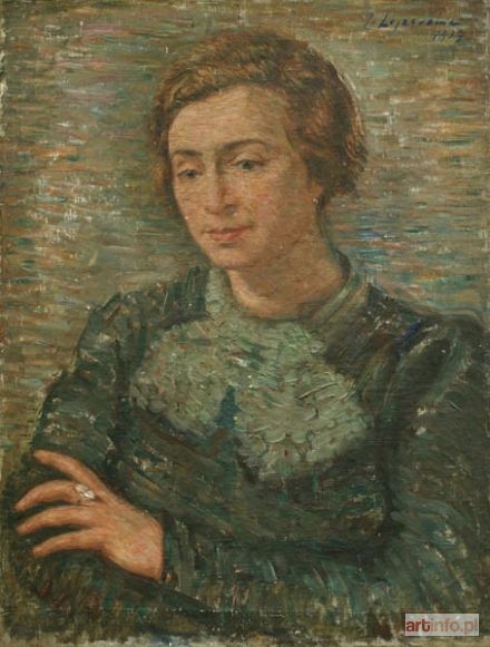 LEJZEROWICZ Izrael | Portret kobiety (1937)