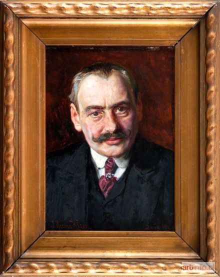 MĘCINA-KRZESZ Józef | PORTRET PANA R. R., 1912 R.