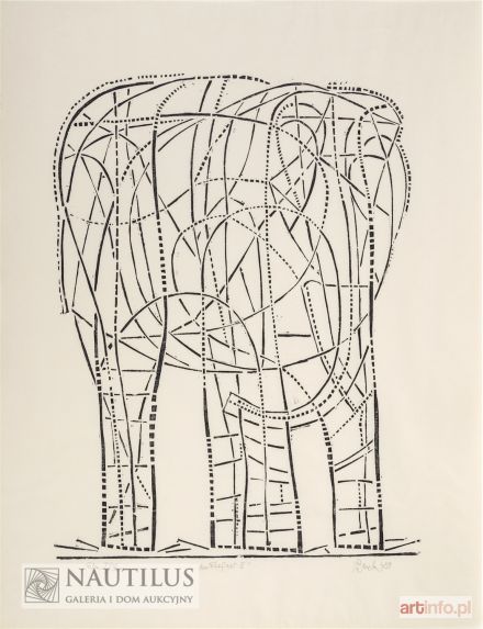 PANEK Jerzy | Der Elefant II, 1959