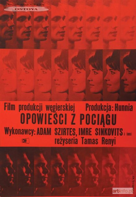 RADUCKI Maciej | Plakat do filmu OPOWIEŚCI Z POCIĄGU, 1963