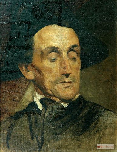 GOTTLIEB Maurycy | PORTRET AKTORA - STUDIUM