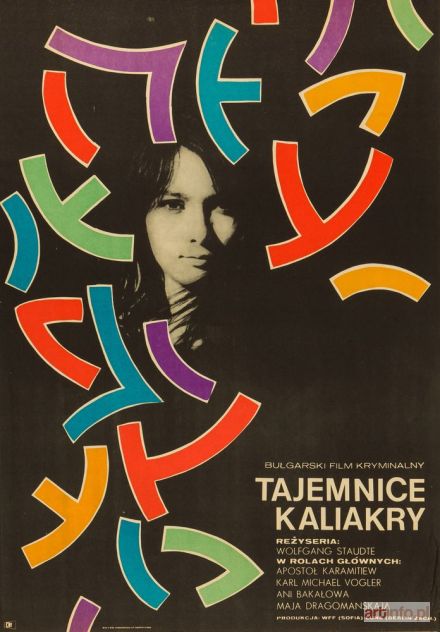 LIPIŃSKA Zuzanna | Plakat do filmu TAJEMNICE KALIAKRY, 1970