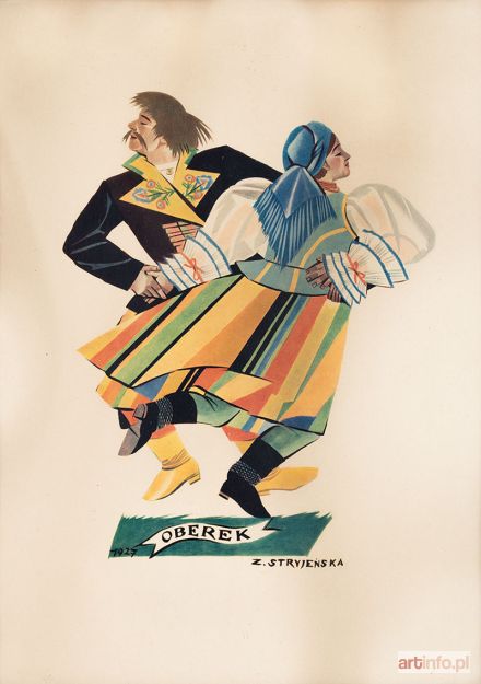 STRYJEŃSKA Zofia | Oberek, 1938 r.