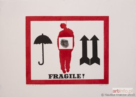 SOBOCKI Leszek | Nalepka. Fragile, 1970