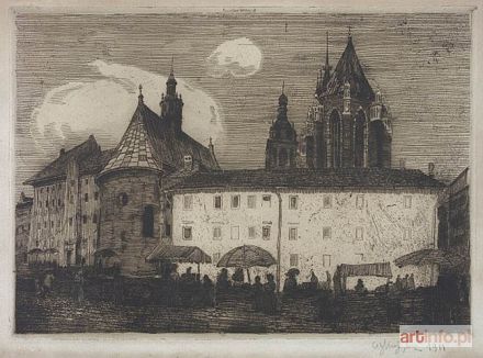 SKOCZYLAS Władysław | Mały Rynek w Krakowie, 1911