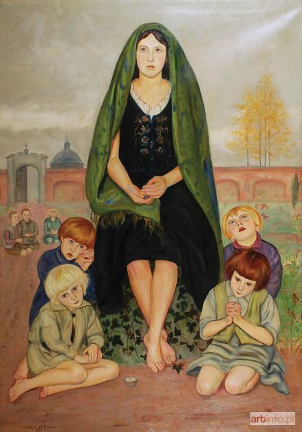 HOFMAN Wlastimil | Madonna Sierotek, 1922