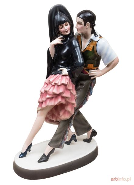 Figurka tańczącej pary