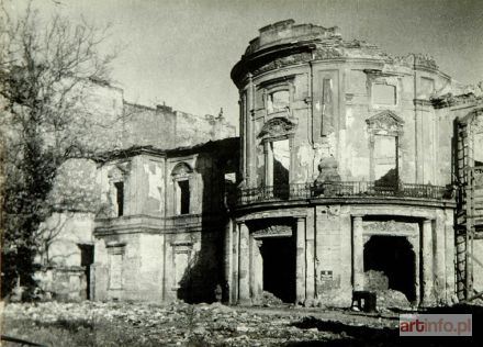 BUŁHAK Jan | Pałac Przebendowskich w Warszawie, po 1945